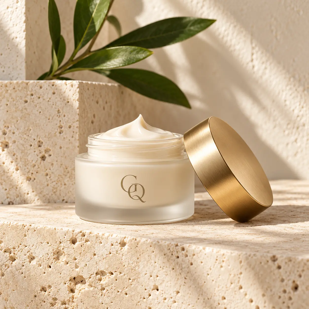 Présentation d'un cosmetique cbd Green Quality